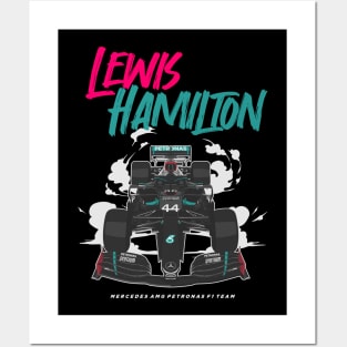 Lewis Hamilton Formula 1 Posters and Art